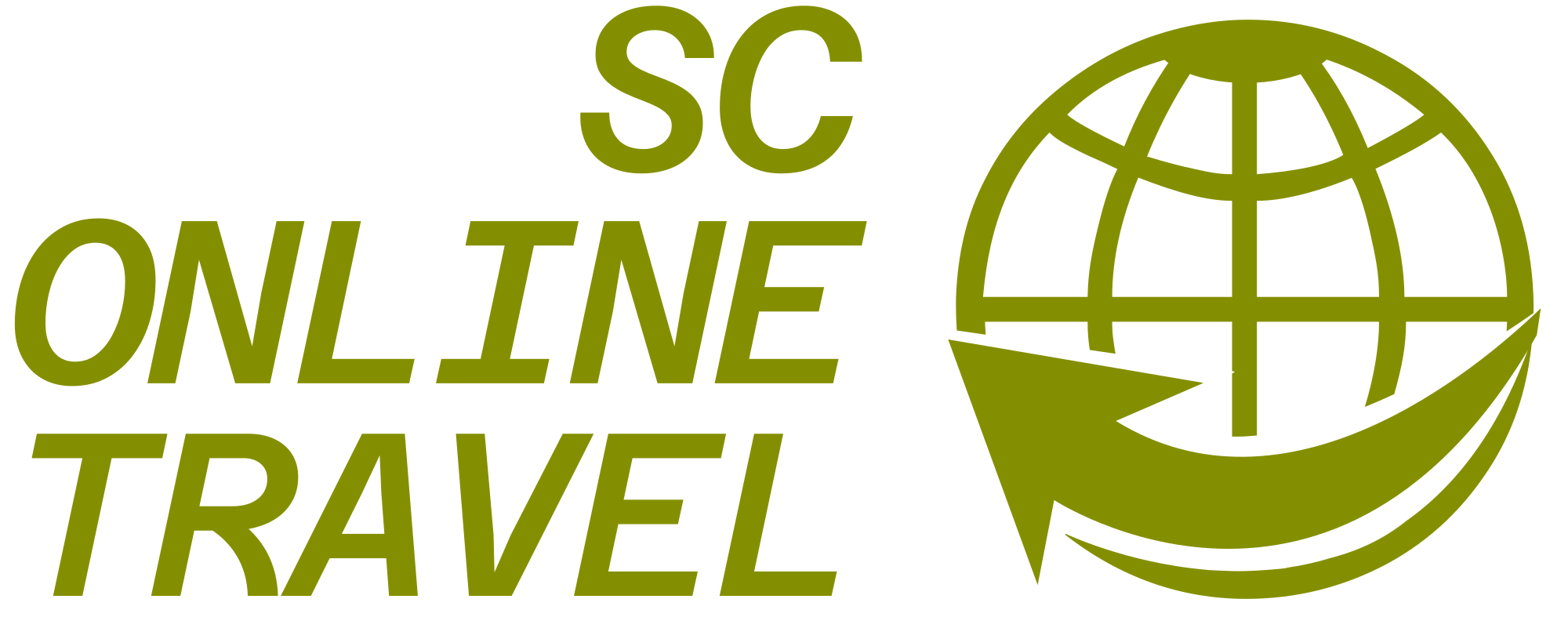 sc online travel logo